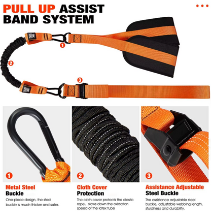 Pull-up resistance band